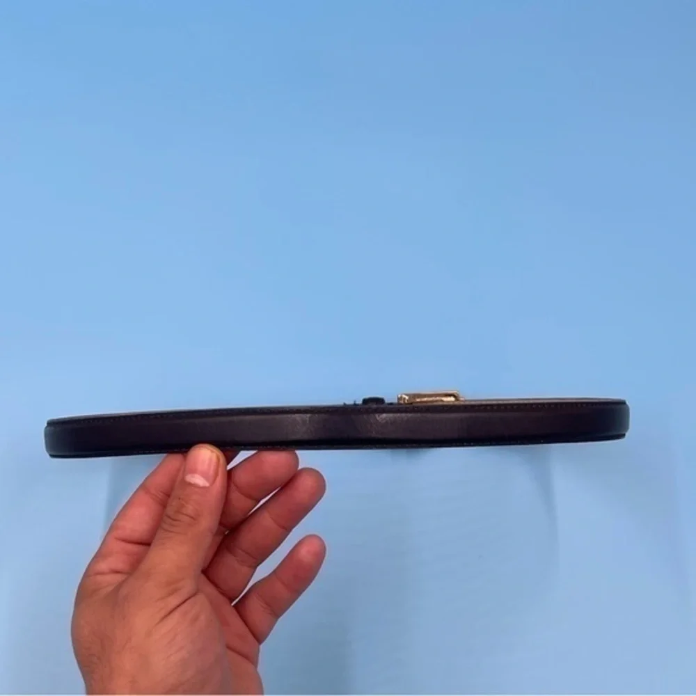 Vtg 90’s Skinny Leather Liz Claiborne Belt